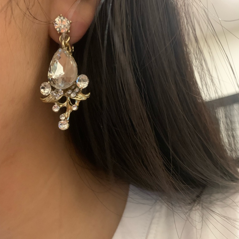 Earrings with clip